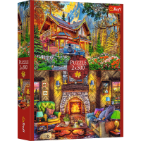 TREFL Puzzle Výlet do hôr 2x500 dielikov