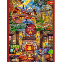 TREFL Puzzle Výlet do hôr 2x500 dielikov