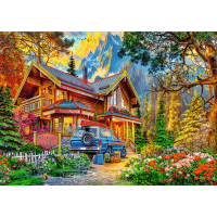 TREFL Puzzle Výlet do hôr 2x500 dielikov