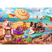 TREFL Puzzle Letný čas 2x500 dielikov