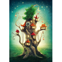 MAGNOLIA Puzzle Magický dom na strome 1000 dielikov