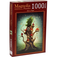 MAGNOLIA Puzzle Magický dom na strome 1000 dielikov