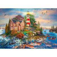 SCHMIDT Puzzle Maják na skale 500 dielikov