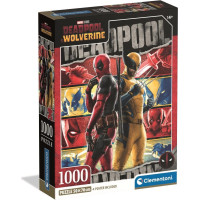 CLEMENTONI Puzzle Marvel: Deadpool & Wolverine 1000 dielikov
