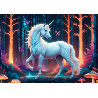 TREFL Puzzle Mystický jednorožec 1000 dielikov