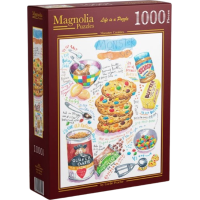 MAGNOLIA Puzzle Obrie sušienky 1000 dielikov