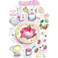 MAGNOLIA Puzzle Panna Cotta 1000 dielikov