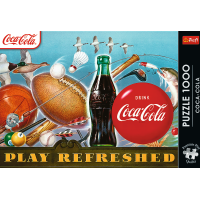 TREFL Puzzle Premium Plus Coca-Cola: Hraj osviežený 1000 dielikov