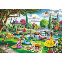 TREFL Puzzle Premium Plus Disney princeznej: Piknik 1000 dielikov