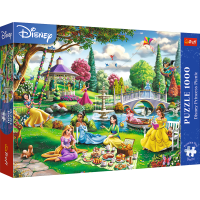 TREFL Puzzle Premium Plus Disney princeznej: Piknik 1000 dielikov