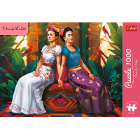TREFL Puzzle Premium Plus Frida Kahlo: Dve ja 1000 dielikov