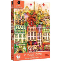 TREFL Puzzle Premium Plus Polnoc v Paríži 1000 dielikov