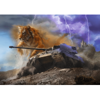 TREFL Puzzle Premium Plus World of Tanks: Tiger II 1000 dielikov