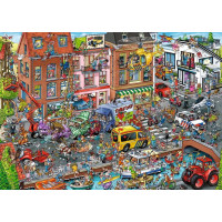 RAVENSBURGER Puzzle Ray's Comic - Moderná doba 1000 dielikov