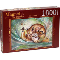 MAGNOLIA Puzzle Slimák 1000 dielikov
