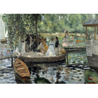 GRAFIKA Puzzle Raňajky veslárov a La Grenouillère 2x500 dielikov