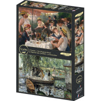 GRAFIKA Puzzle Raňajky veslárov a La Grenouillère 2x500 dielikov