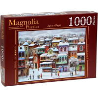 MAGNOLIA Puzzle Sneh v starom Tbilisi 1000 dielikov