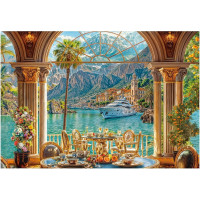 CASTORLAND Puzzle Stredomorský dezert 1500 dielikov