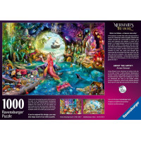 RAVENSBURGER Puzzle Tajomný poklad morskej panny 1000 dielikov