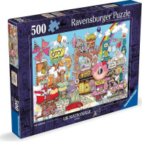 RAVENSBURGER Puzzle Ulička zázrakov 500 dielikov