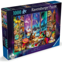 RAVENSBURGER Puzzle Únik do magického sveta 1000 dielikov