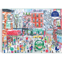 GALISON Puzzle Vianoce v Greenwich Village 1000 dielikov