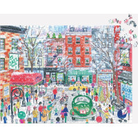 GALISON Puzzle Vianoce v Greenwich Village 1000 dielikov