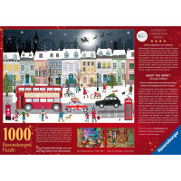 RAVENSBURGER Puzzle Vianočný duch Londýna 1000 dielikov