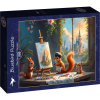 BLUEBIRD Puzzle Veverčie ateliér 500 dielikov