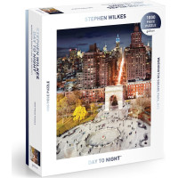 GALISON Puzzle Washington Square Park vo dne v noci 1000 dielikov
