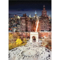 GALISON Puzzle Washington Square Park vo dne v noci 1000 dielikov