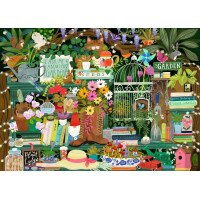 PIECES & PEACE Puzzle Záhradníkova knižnica 1500 dielikov