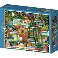 PIECES & PEACE Puzzle Záhradníkova knižnica 1500 dielikov