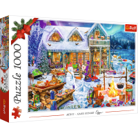 TREFL Puzzle Zimný čas 1000 dielikov
