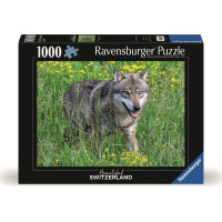 RAVENSBURGER Puzzle Nebojácny vlk 1000 dielikov