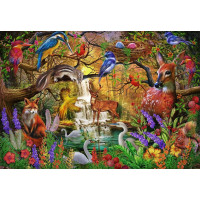 BLUEBIRD Puzzle Zlatý les 1000 dielikov