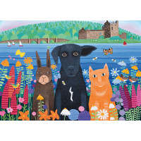 RAVENSBURGER Puzzle Zvierací kamaráti 1000 dielikov