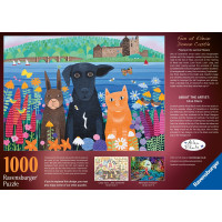 RAVENSBURGER Puzzle Zvierací kamaráti 1000 dielikov