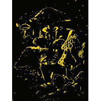 RAVENSBURGER Svietiace puzzle Magické huby 500 dielikov