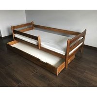 Detská posteľ z masívu DP 025 - morenie dub
