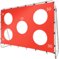Detská futbalová tréningová bránka 2v1 + podložka na presnosť 215 x 153 x 76 cm