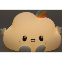 Detské dotykové LED nočné svetlo RGB - Mráčik