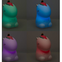 Detské dotykové LED nočné svetlo RGB - Jednorožec