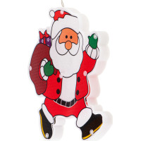 Závesné LED svietidlo - Santa s darčekmi