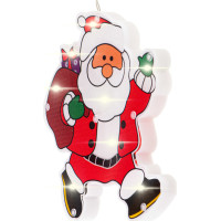 Závesné LED svietidlo - Santa s darčekmi