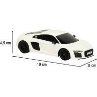 RC auto 1:24 AUDI R8 2015 - biele