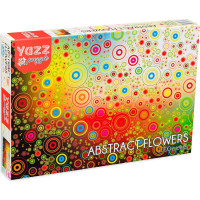 YAZZ Puzzle Abstraktné kvety 1000 dielikov