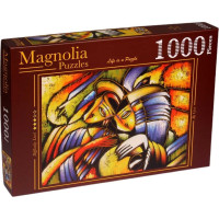 MAGNOLIA Puzzle Abstraktná tvár 1000 dielikov