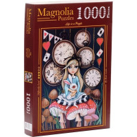 MAGNOLIA Puzzle Alenka a čas 1000 dielikov